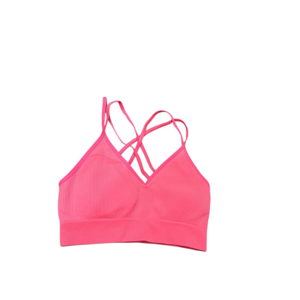 Aerie Bright Pink Strappy Bralette